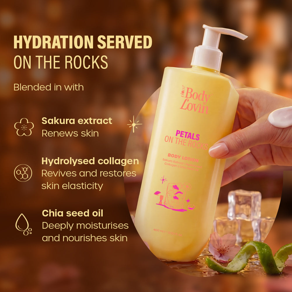 Petals On The Rocks Body Lotion by BodyLovin'
