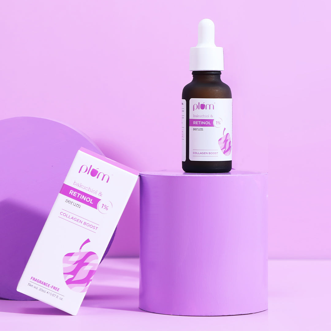 1% Retinol & Bakuchiol Face Serum For Ageing Skin