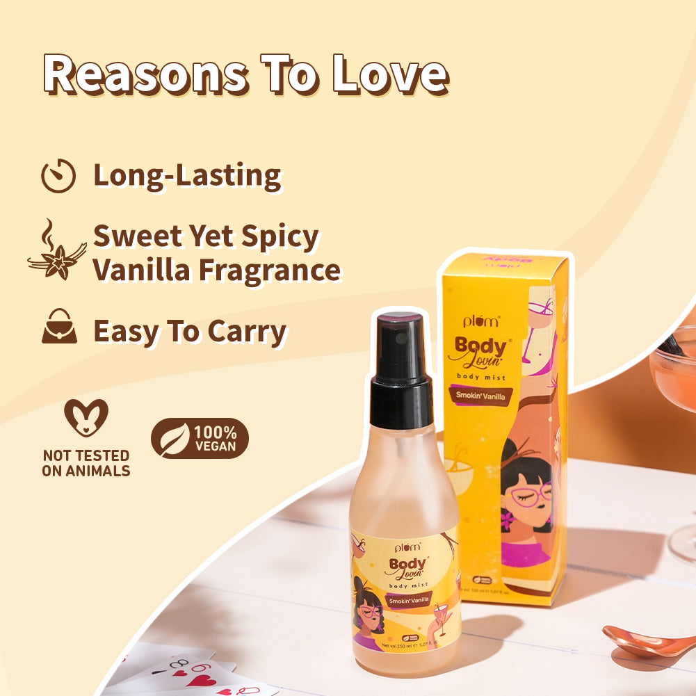 Smokin’ Vanilla Body Mist by BodyLovin'