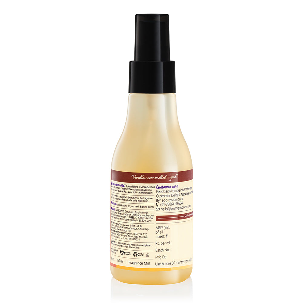 Vanilla Caramello Body Mist by BodyLovin'