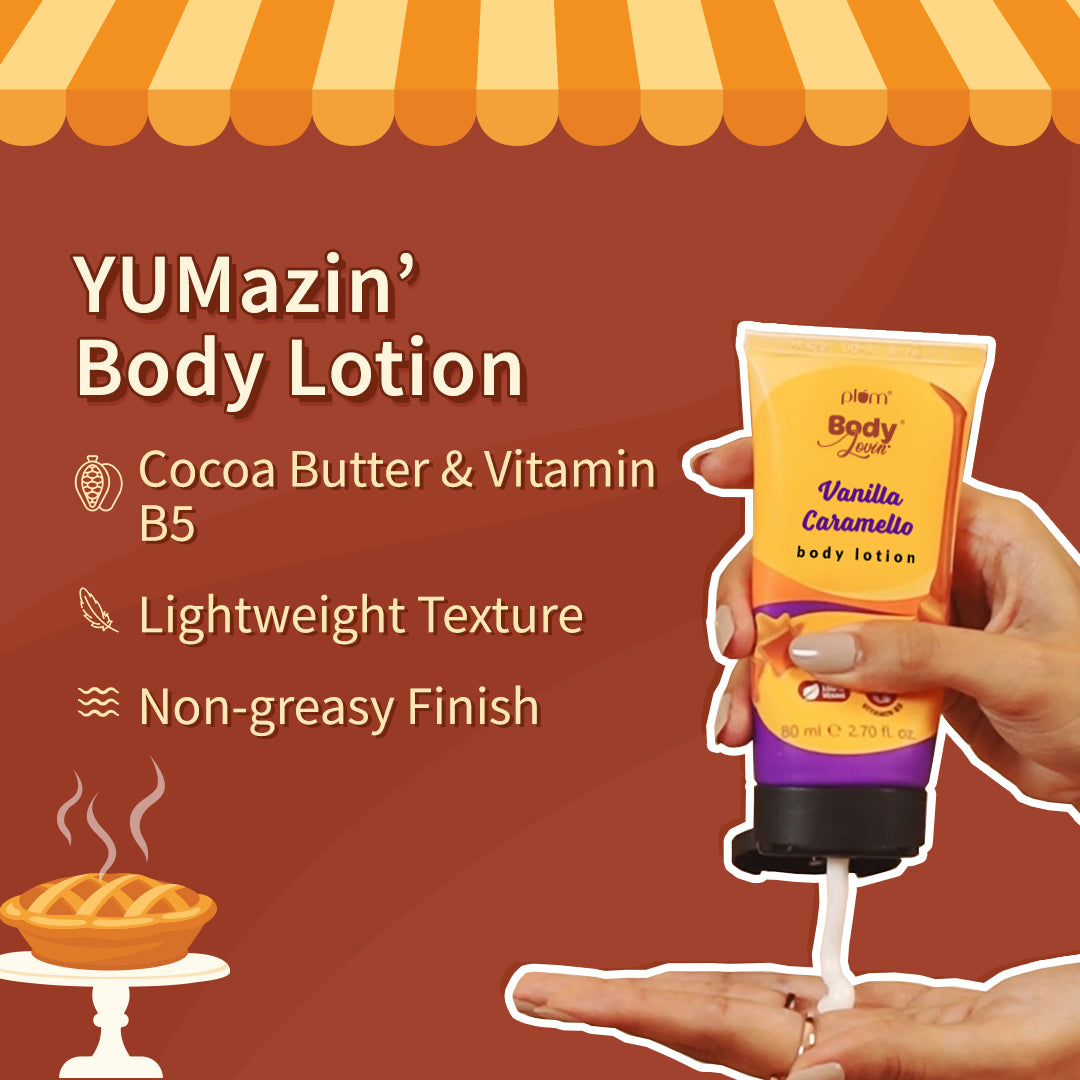 Vanilla Caramello Bath & Body Gift Set by BodyLovin'