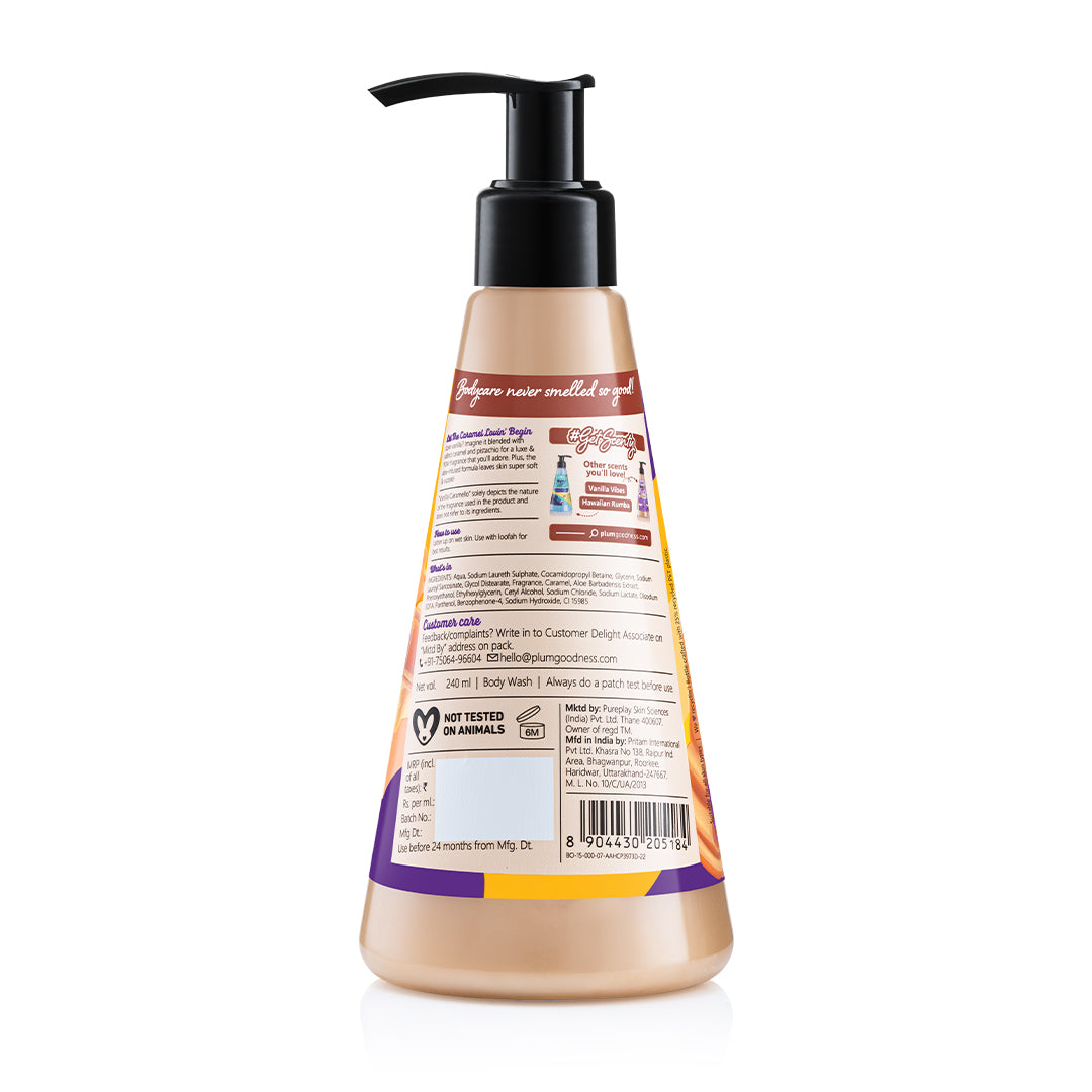 Vanilla Caramello Body Wash by BodyLovin'