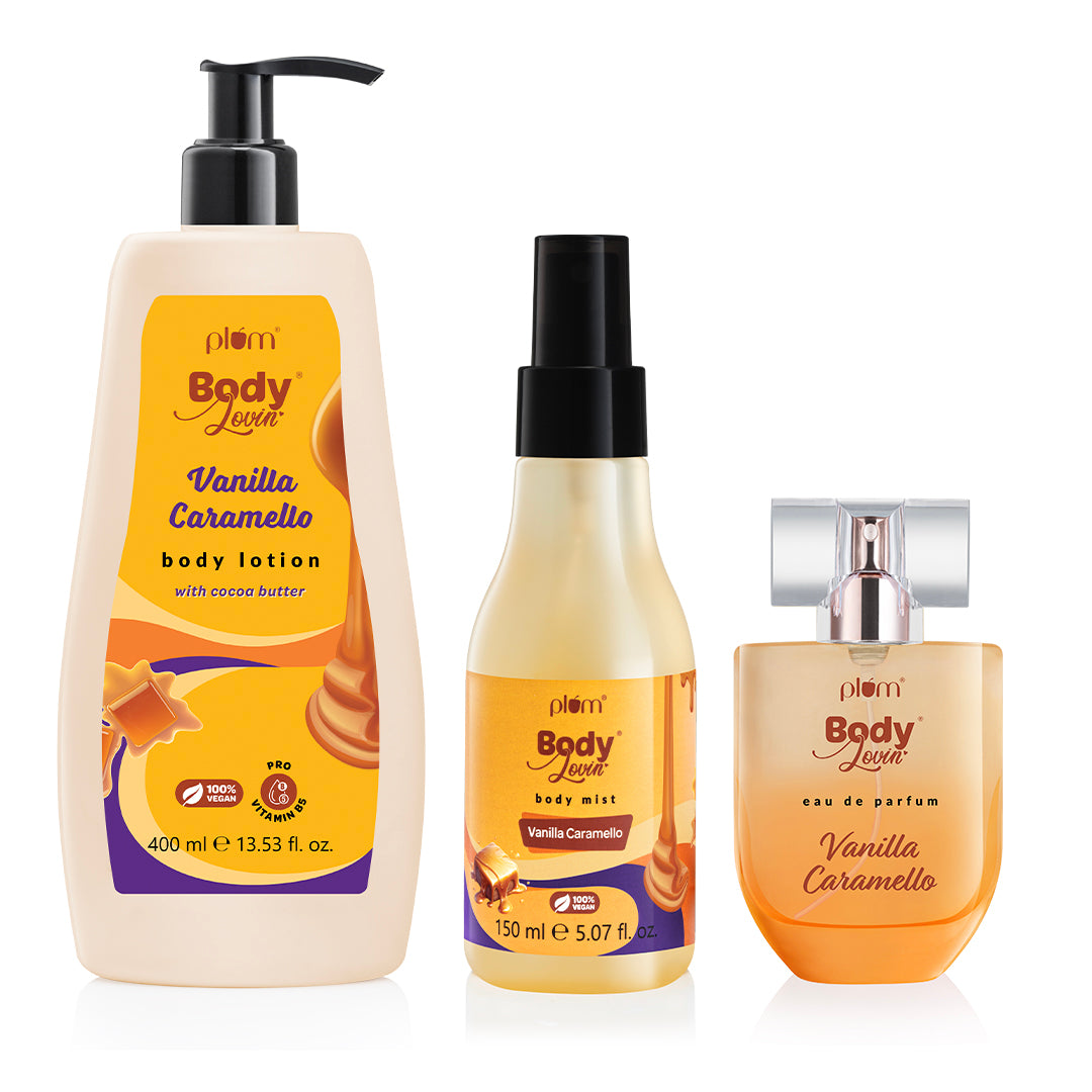 Vanilla Caramello Body Trio by BodyLovin'