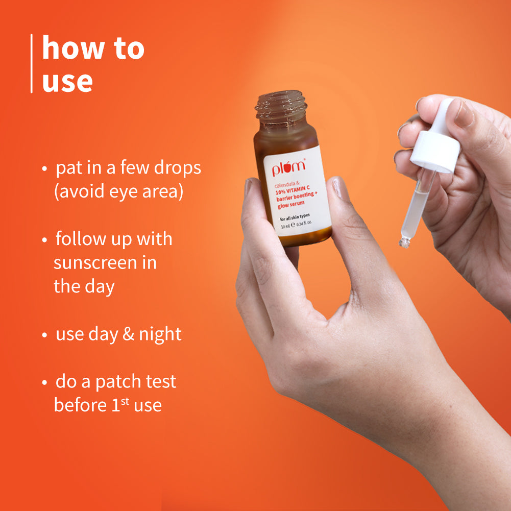 10% Vitamin C & Calendula Barrier Boosting + Glow Serum