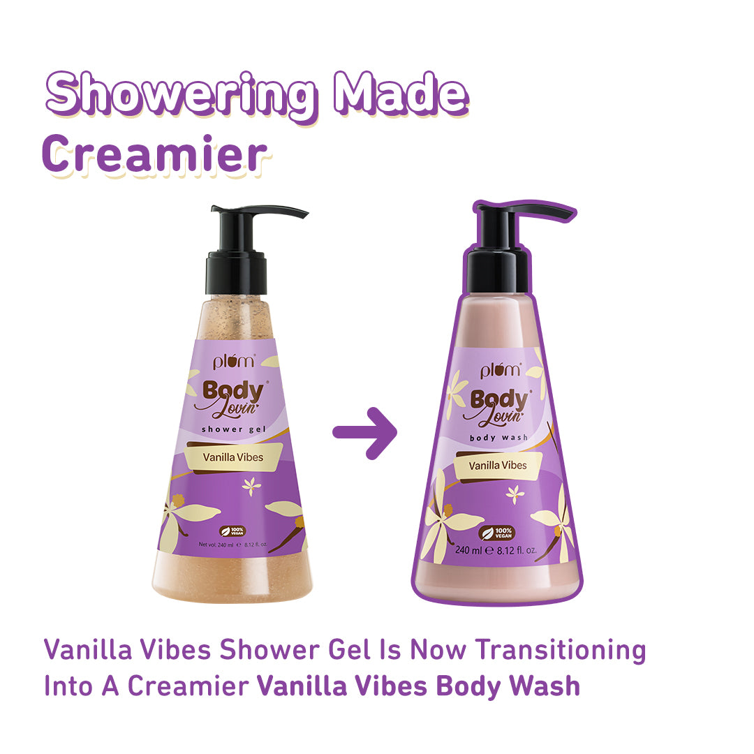 Vanilla Vibes Body Wash by BodyLovin'
