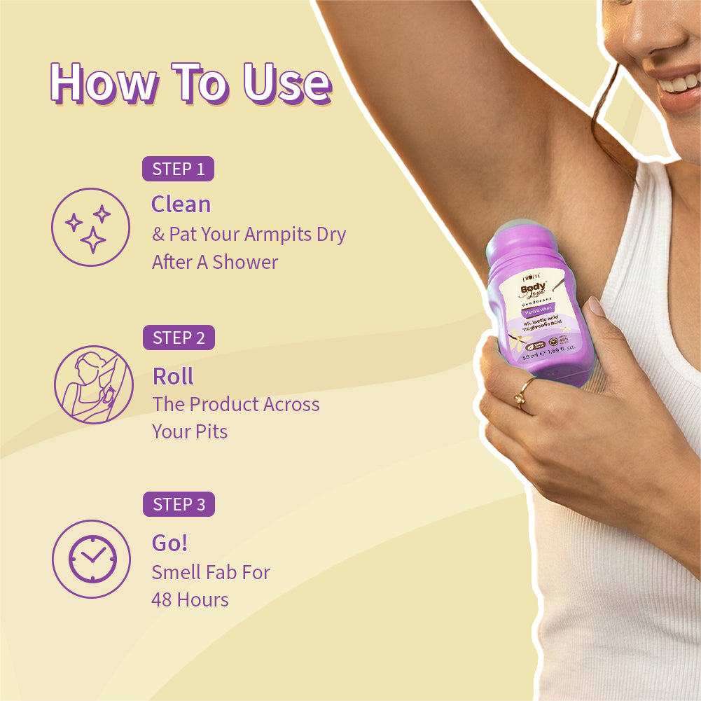 Vanilla Vibes Deodorant Roll On by BodyLovin'